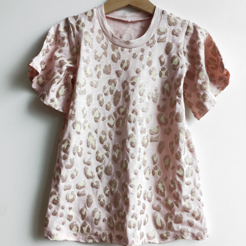 leopard pink dress 품절