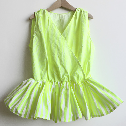 neon stripe  Top &amp; Dress