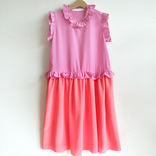 pink silk dress 품절