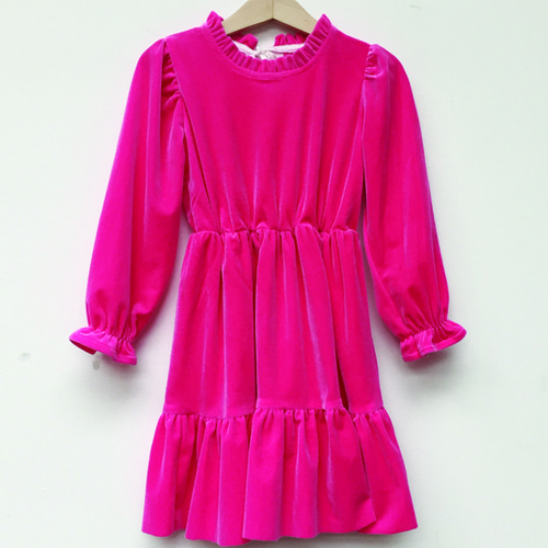 velour pink dress 품절