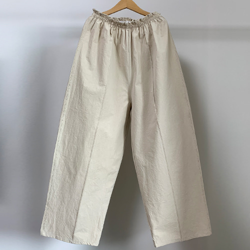 vintage cotton pants beige