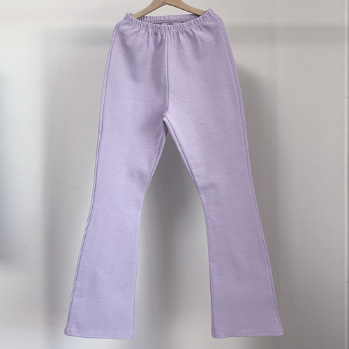 lilac bootscut pants 품절