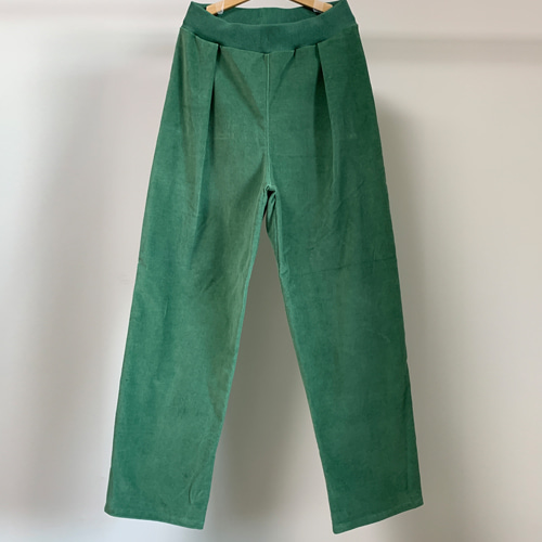 velveteen green pants