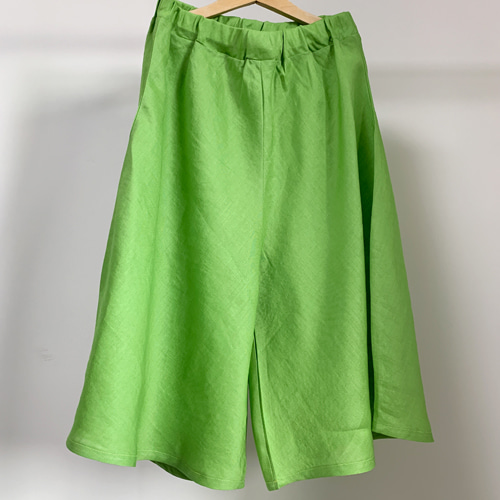 linen bias pants green 품절