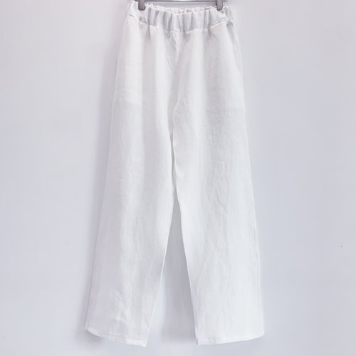 linen pants white 품절