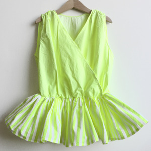 neon stripe  Top &amp; Dress