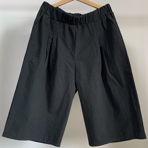 vintgae cotton shorts black