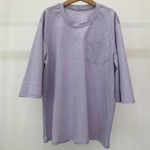bell sleeve T lilac