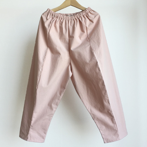 bio cotton pants pink 품절