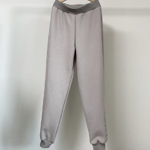 mink gray jogger pants