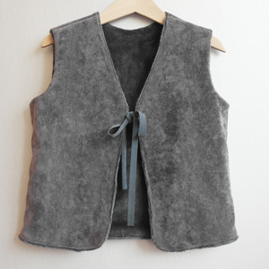 velvetine reversible vest