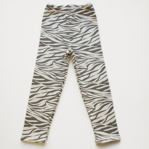zebra mink leggings
